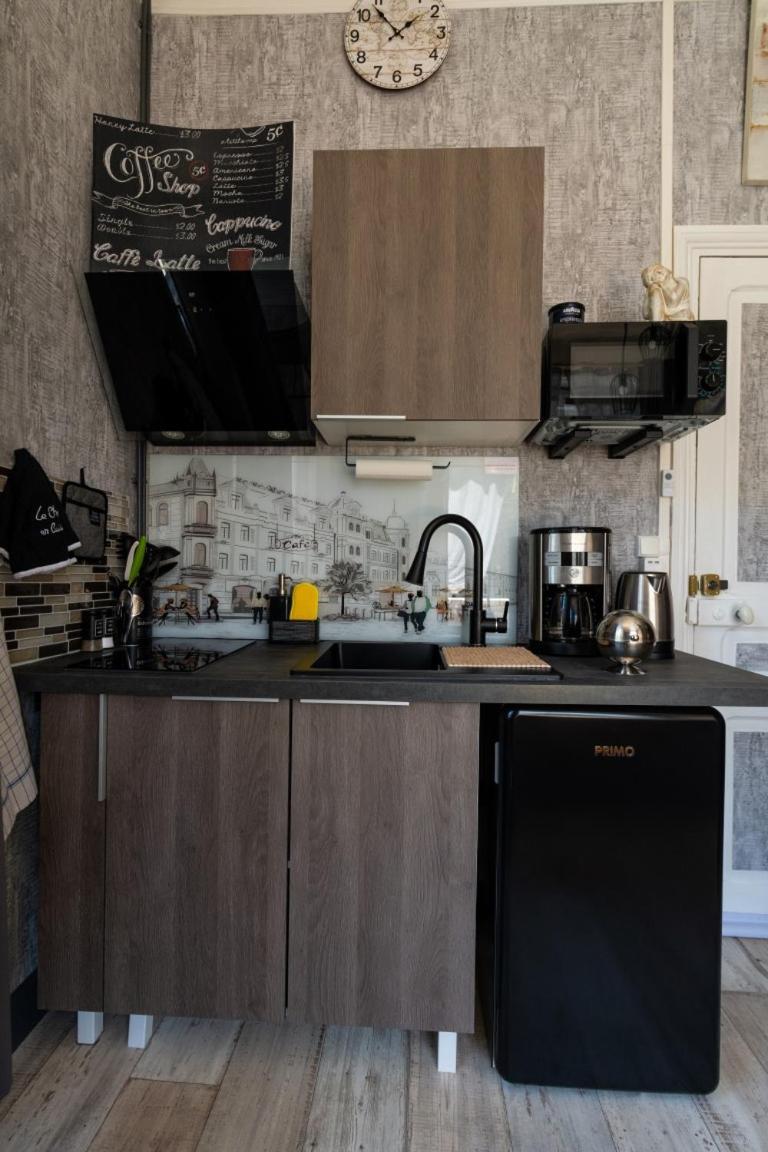 Studio Malou, Cuisine, Salle D'Eau, Terrasse Amenagee Olliergues المظهر الخارجي الصورة